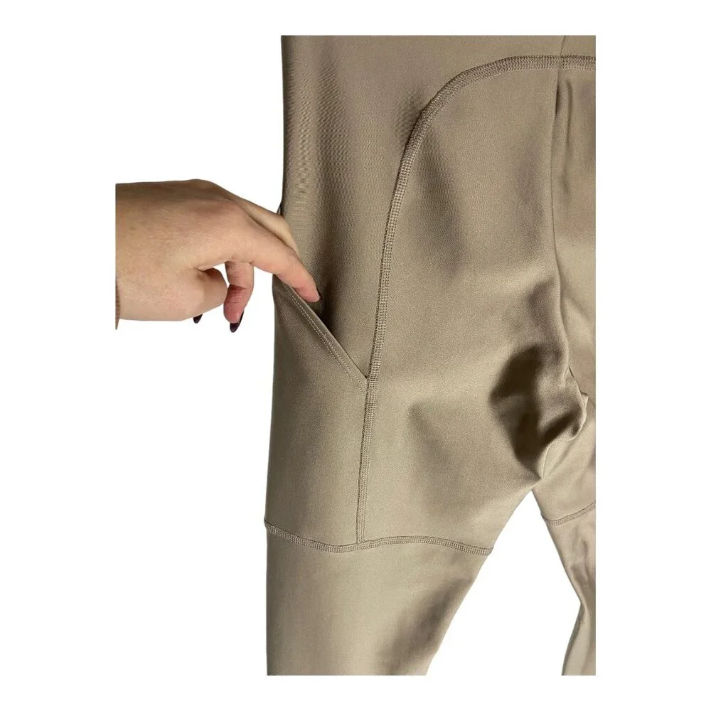 Alo Yoga High Waist 4 Pocket Utility Tan Legging-sz Small